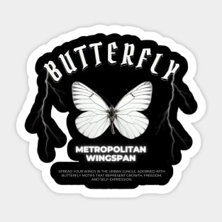 metropolitan wingspan Sticker